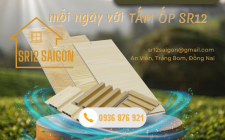Chạm vào thiên nhiên mỗi ngày với tấm ốp SR12 SÀIGÒN