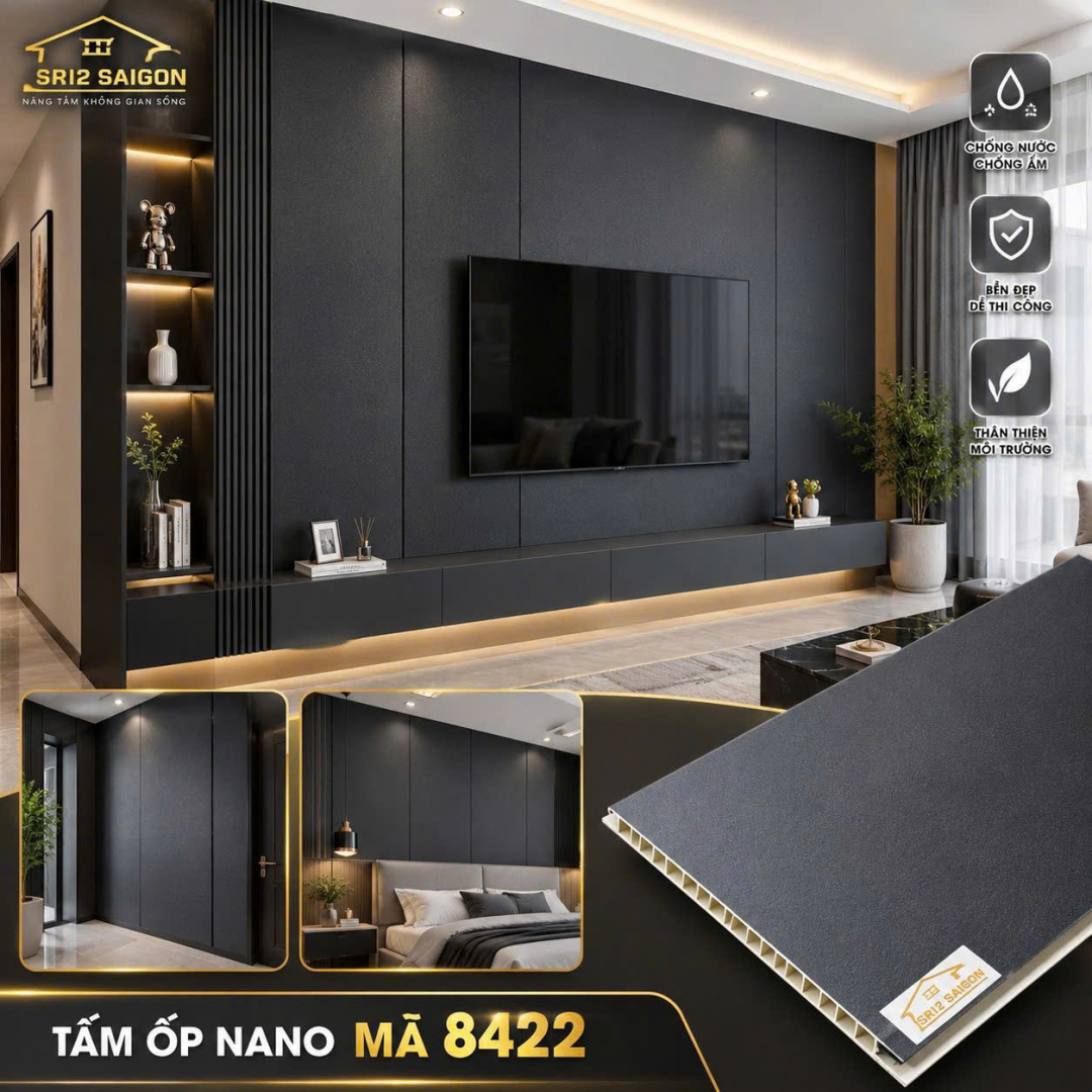 Tấm Ốp Tường Nano 8422