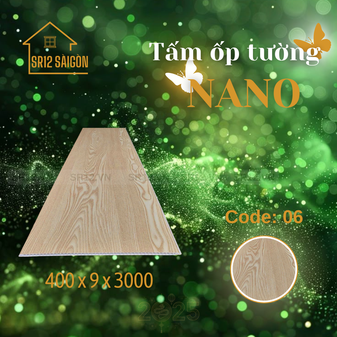 Tấm Ốp Tường Nano 8406