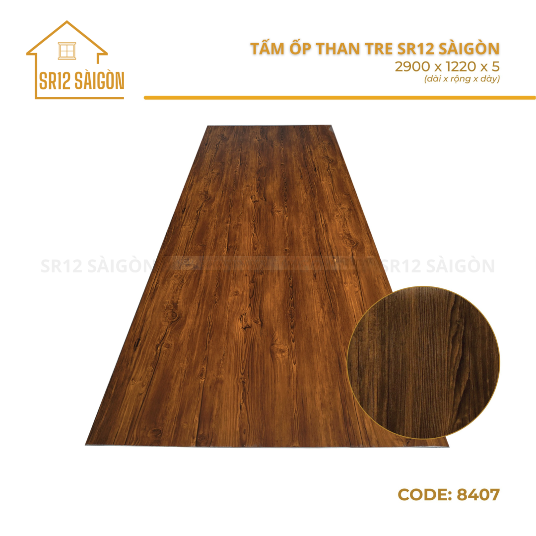 Tấm ốp than tre 8407