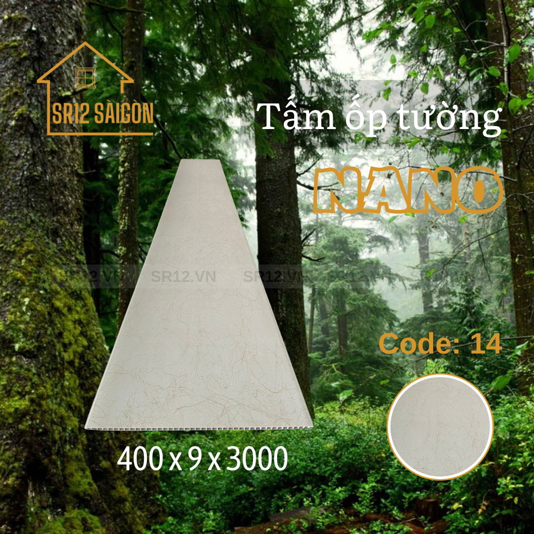 Tấm Ốp Tường Nano 8414