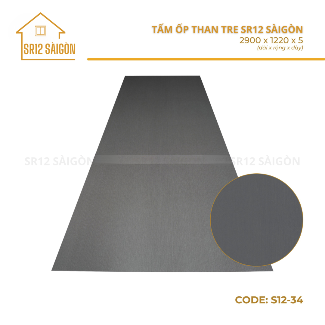 Tấm ốp than tre S12-34